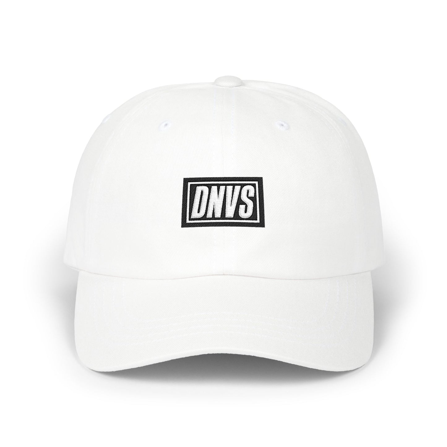 DNVS Classic Dad Cap – Vista lateral izquierda – Visera Permacurv