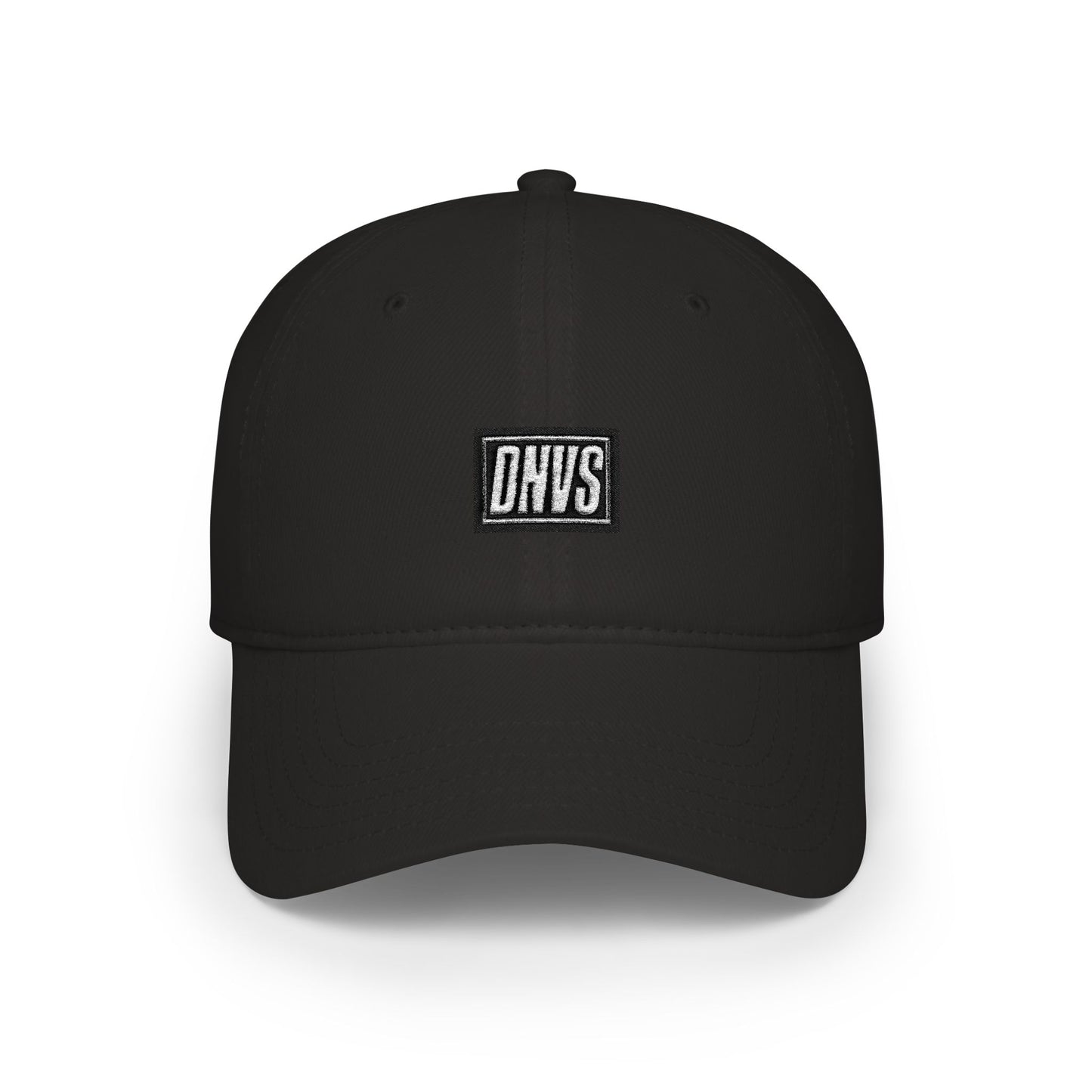 DNVS Low Profile Cap – Vista frontal – Gorra minimalista algodón