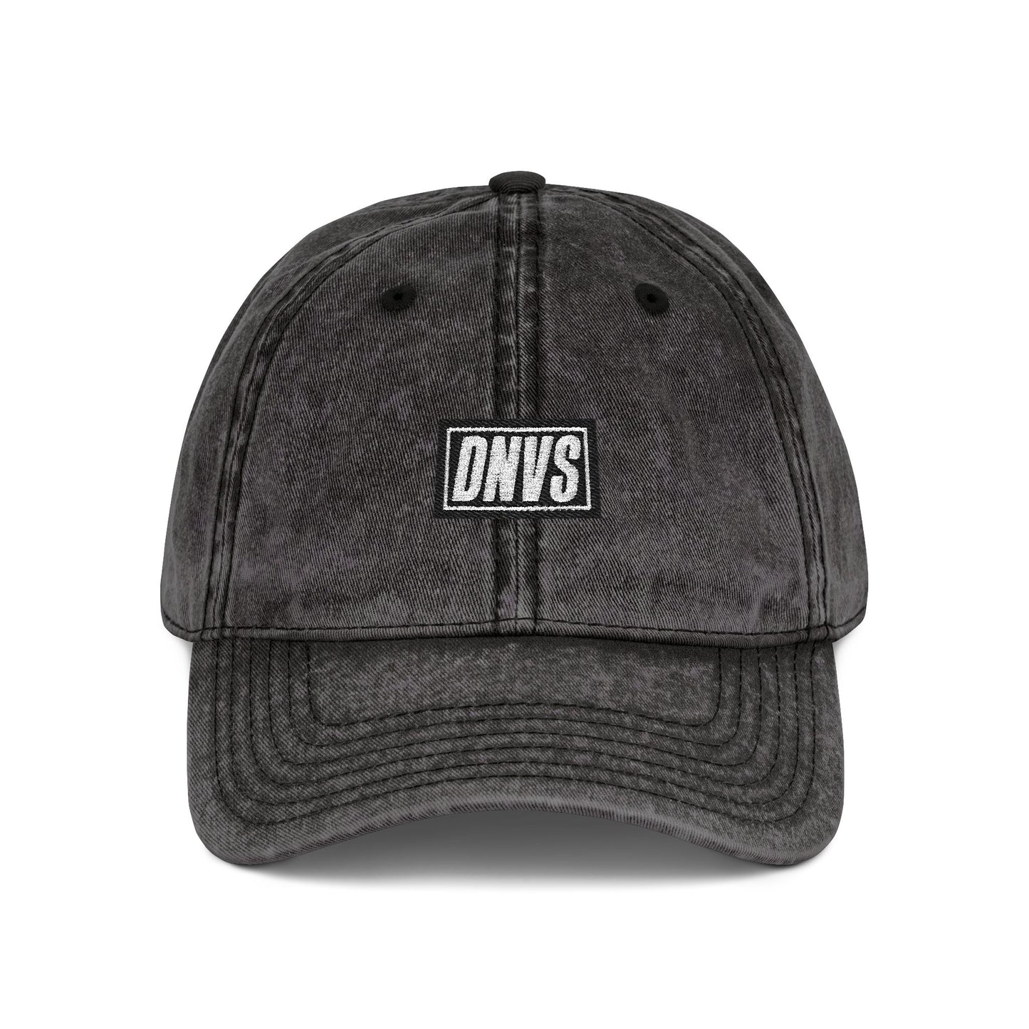 DNVS Vintage Cap – Vista lateral derecha – Cotton twill lavado