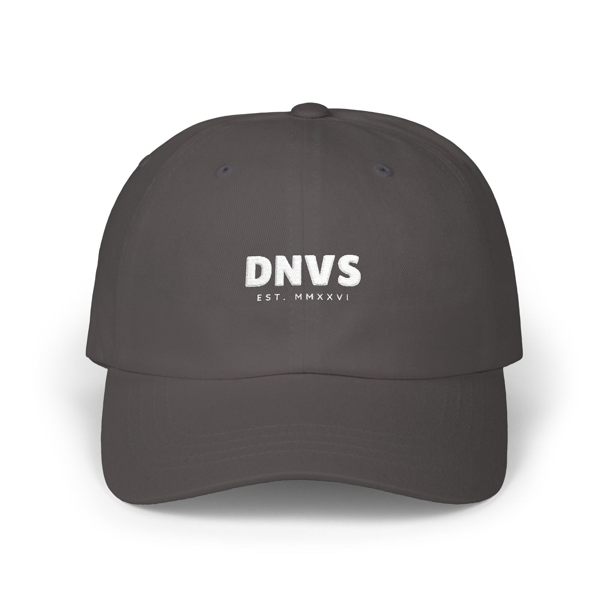 DNVS Script Dad Cap – Vista lateral izquierda – Perfil bajo algodón
