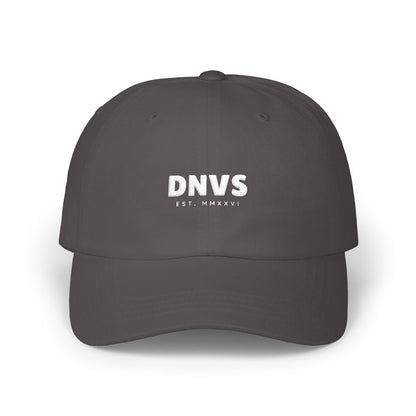 DNVS Script Dad Cap – Vista lateral izquierda – Perfil bajo algodón